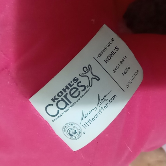 Kohl's Cares "Little Critter" Plush Sister Mercer Mayers Stuffed Animal 12" - Picture 5 of 6